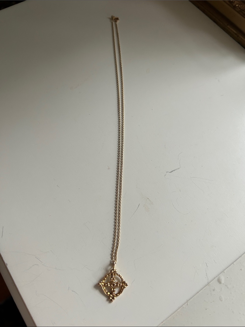 Alix D. Reynis Gold-plated Pendant Necklace